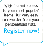 Register for an account