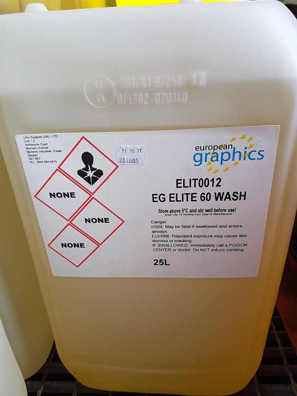 EG ELITE 60 WASH 25 LITRES