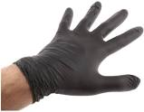 BLACK NITRILE POWDER FREE GLOVES LARGE 100 (GL8973)