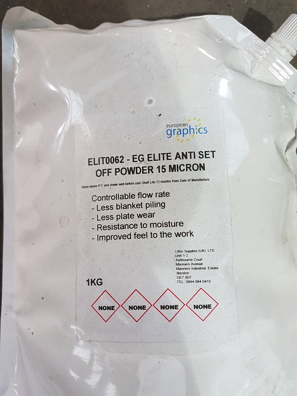 EG ELITE ANTI SET OFF POWDER 15 MICRON